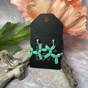 Balloon Dog Earrings